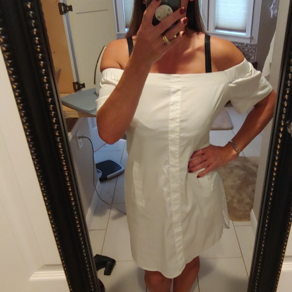 White dress